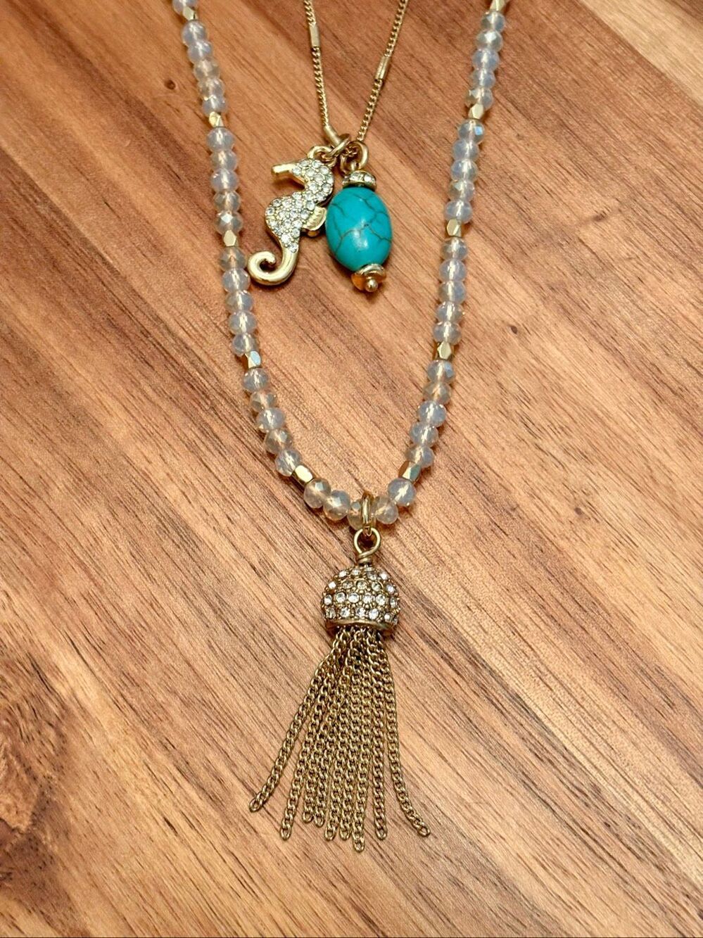 Lilly Pulitzer | Hooked On You Necklace | Gold Tone